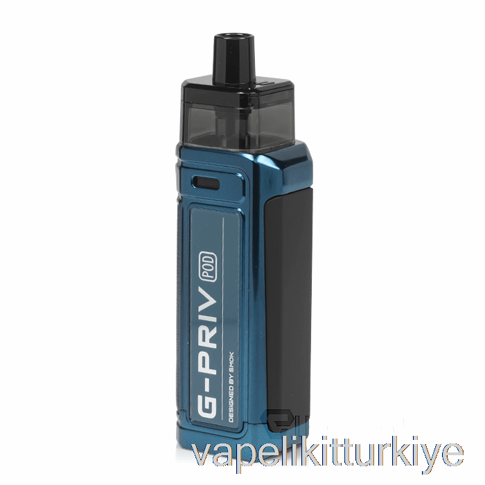 Vape Likit Smok G-priv 80w Pod Kiti Mat Mavi